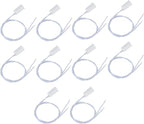 10Pcs 100VDC Recessed Door Sensor, 15mm-5mm Door Magnetic Reed Switch - Image 5
