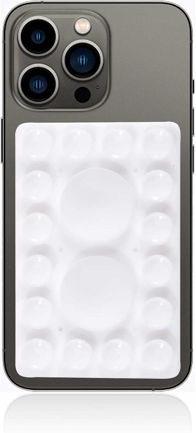 ZYCCER Double Sided Silicone Suction Phone Holder Mount, Compatible by ZYCCER