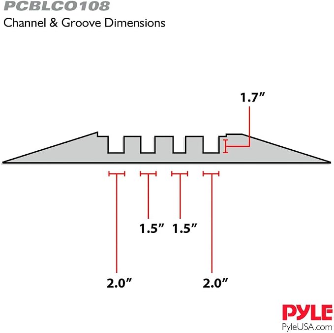 Pyle Hose & Cable Protection Ramp - Image 3