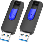 JUANWE USB Flash Drives 128GB 2 Pack 3.0 Flash Drive High Speed Thumb Drive by JUANWE