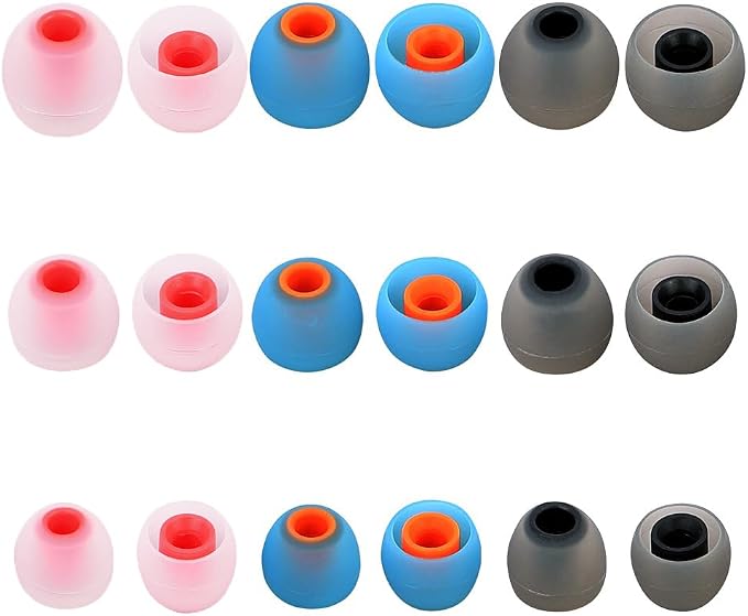 Earbud Tips Ear Bud Tips Soft Anti Slip Washable and Reusable Silicone - Image 7