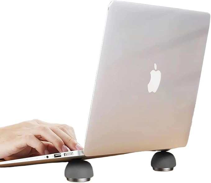 Laptop Cooling Stand, Ergonomic Laptop Cooling Pad Small Invisible Cooler Ball by COPORA