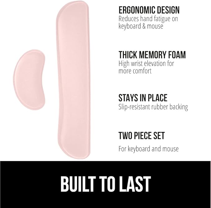 GORILLA GRIP Silky Gel Memory Foam Wrist Rest - Image 2