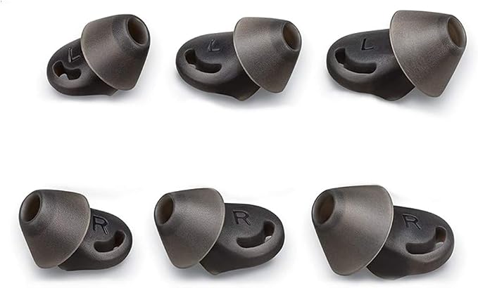 3pair Voyager 6200 UC Eartips Replacement, in-Ear Gels Kit by WikiVALLEY