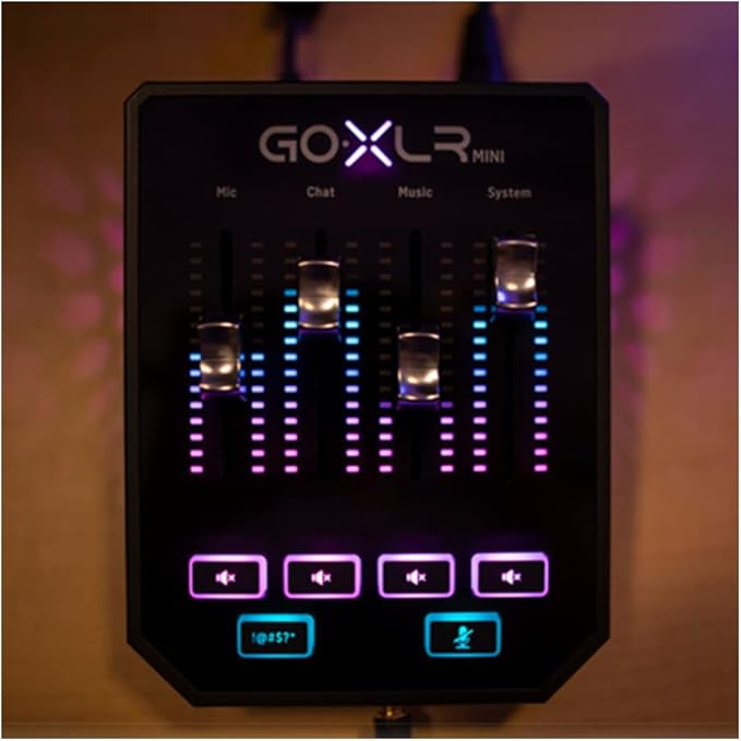 TC Helicon GoXLR MINI Online Broadcast Mixer - Image 2