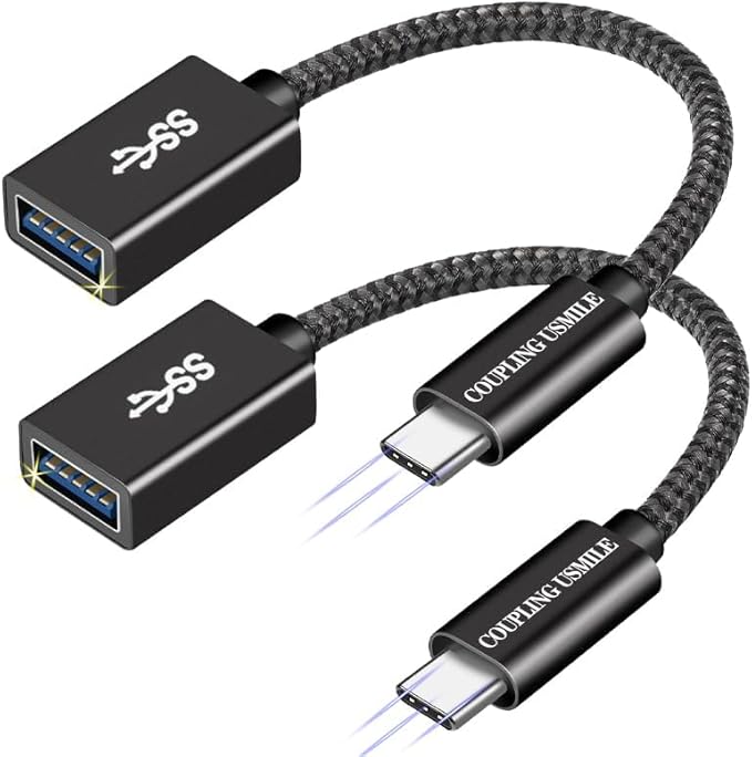 USB C to USB 3.2 Adapter, Transfer up to 10Gbps, Type C to USB(Male-Female OTG - Image 2