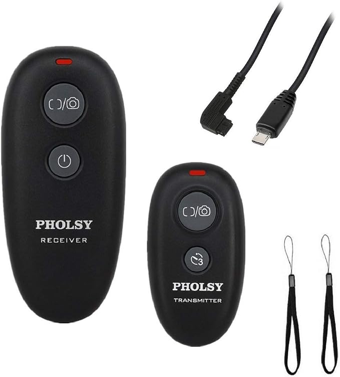 PHOLSY Wireless Shutter Release Remote Control by PHOLSY%C2%AE