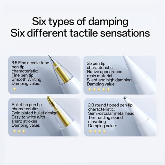 UPDENI Replacement Pencil Tips for Apple Pencil Tips, fine piont Pencil nibs - Image 5