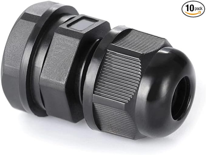 PENGLIN Cable Glands 1/4" NPT Nylon Cable Connector, Strain Relief Cord by PENGLIN
