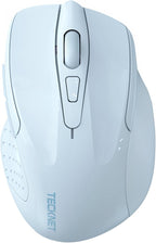 TECKNET Wireless Mouse Silent 4800 DPI Computer USB A & Bluetooth Mouse 6 by Tecknet