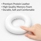 Premium Replacement Ear Pads for Bose Bose QC45– Soft Protein Leather & Memory - Image 5