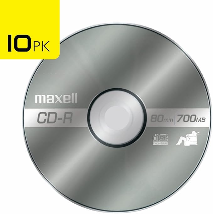 MXLCDR8010PK - Maxell 80MIN 10PK 700MB CDR - Image 2