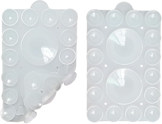 ZYCCER Double Sided Silicone Suction Phone Holder Mount, Compatible - Image 3