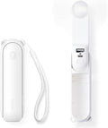 JISULIFE Handheld Mini Fan, 3 IN 1 USB Rechargeable Portable Fan by LivechillStaycool