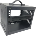 1U Mini 10 inch Brush Cable Management Panel Cable Manager - Image 2