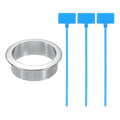 uxcell Desk Grommet, 1-3/4" Zinc Alloy Cable Hole Cover Wire Cord Organizer by uxcell