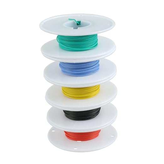 BOJACK 30 AWG Flexible Silicone Wire Electric Wire Hook up Wire Kit 300V Cables - Image 3