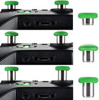 eXtremeRate 8 in 1 Green Metal Magnetic Thumbsticks Analog Joysticks - Image 4