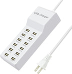 Multi Port USB Charging Station Wall Charger, Compatible by Unknown
