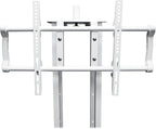 Rockville RTP33-TV Pro White Totem Stand 220 lbs DJ Speaker/Lighting/TV Mount - Image 5