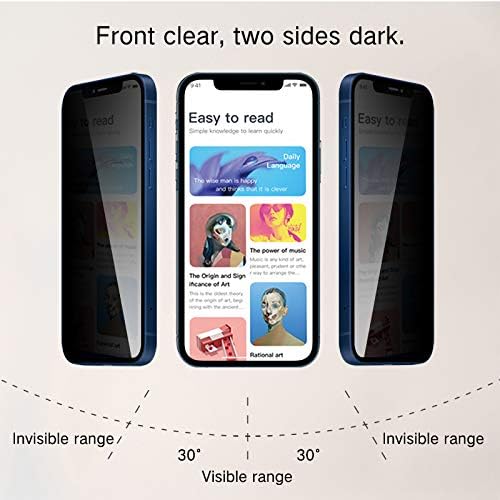 PERFECTSIGHT HD Clear Privacy Screen Protector Compatible - Image 2