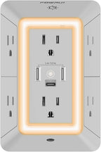 POWRUI Power Strip Surge Protector by POWRUI