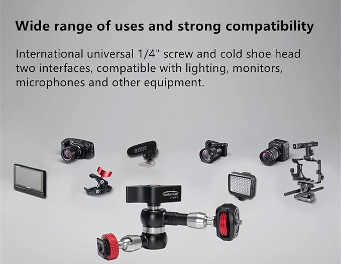 IFOOTAGE Magic Arm Clamp Adjustable Friction Power Articulating Magic Arm - Image 4