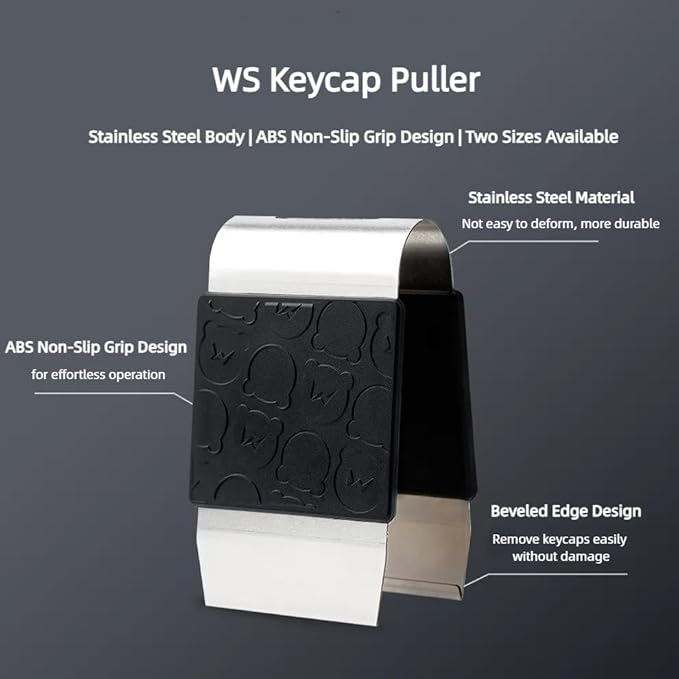 MELETRIX WS Keycap Puller, Metal Keycap Remover Key Cap Removal Tool - Image 3