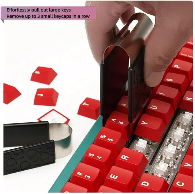 MELETRIX WS Keycap Puller, Metal Keycap Remover Key Cap Removal Tool - Image 5