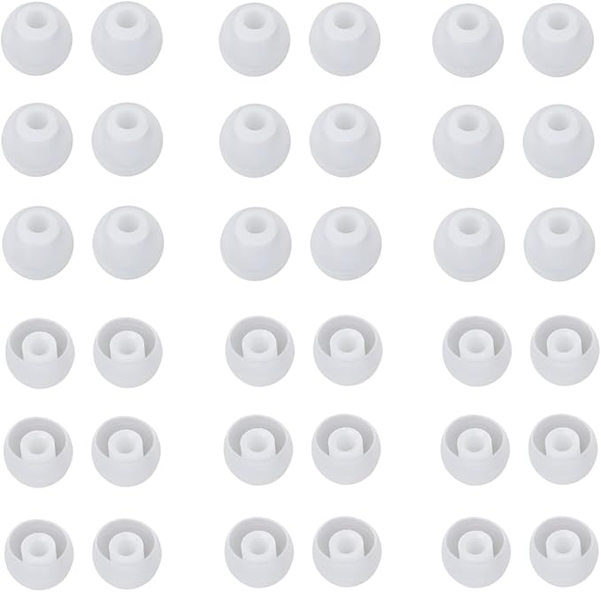 36 Pieces Small Earbud Tips Soft and Comfortable Ear Bud Replacement Pieces - Image 7
