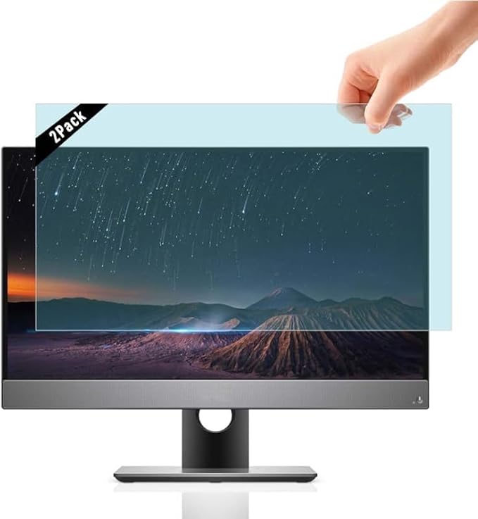 [2 Pack 27 inch Removable Anti-Glare Blue Light Screen Protector by Unknown