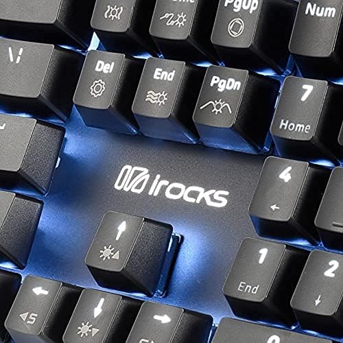 i-rocks K75M Illuminated Mechanical Keyboard, 104 Keys, PBT Keycaps, Backlit - Image 5