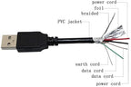 DKKPIA USB Pc Data/Charging Cable Cord - Image 5