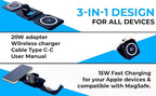 3-in-1 Magnetic Wireless Charger - Image 6