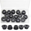 15 Pcs 3/4" Drill Hole, 3/8" ID Silicone Rubber Grommets by BOPOREAE