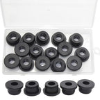 15 Pcs 3/4" Drill Hole, 3/8" ID Silicone Rubber Grommets by BOPOREAE