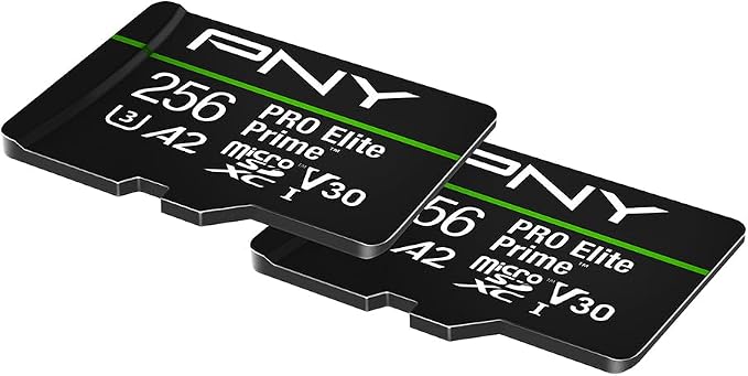 PNY 256GB PRO Elite Prime™ C10 U3 V30 A2 microSDXC Flash Memory Card – - Image 3