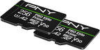 PNY 256GB PRO Elite Prime™ C10 U3 V30 A2 microSDXC Flash Memory Card – - Image 3