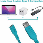 BLACK+DECKER USB C to USB Adapter, Type C Female to USBA Male OTG Cable USBA to - Image 7