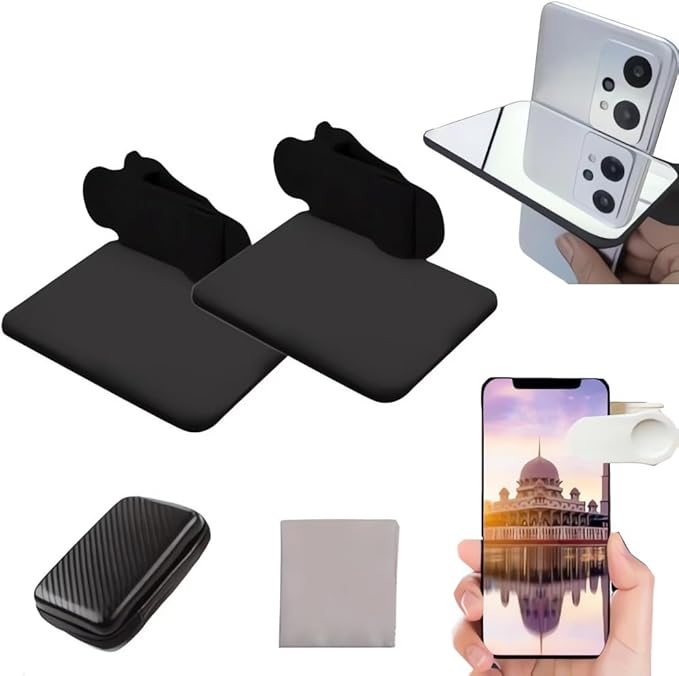 2024 Smartphone Camera Mirror Reflection Clip Kit -【New Version】 Smartphone by Vevogem