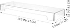 Cabilock Keyboard Dust Cover Desktop Monitor Plate Holder Clear Keyboard Stand - Image 7
