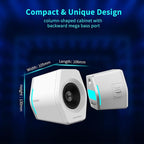 G2000 32W PC Computer Speakers for Gaming Desktop PC Laptop Mac Computer Woofer - Image 6