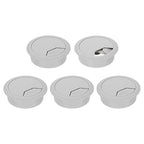 uxcell 5 Pcs 50mm Desk Grommet, Plastic Cable Hole Cover, Wire Cord Cable by uxcell