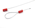 Pull-Tite Steel Security Cable Wire Seals Numbered Anti-Tamper Security Tags - Image 6