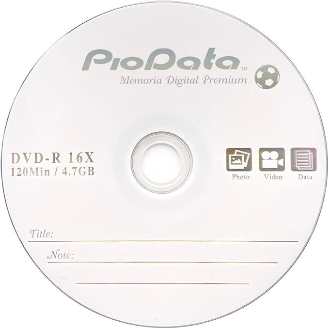 DVD-R 4.7GB 16X Logo Top Blank Media | 100-Pack Cake Box Spindle | Blank DVDs - Image 3