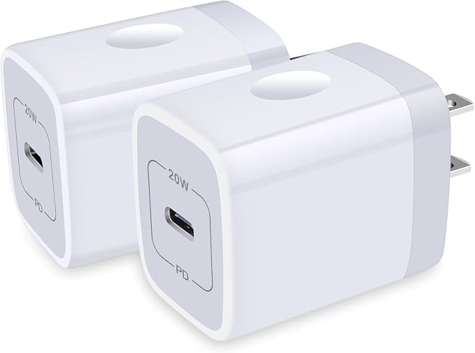 USB C Wall Charger, 8 7 6 Plus, Samsung Galaxy S24 S23 S22 S21 Ultra S20 A14 by CIQILY