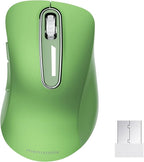 memzuoix 2.4G Wireless Mouse, 1400 DPI Mobile Optical Cordless Mouse by memzuoix