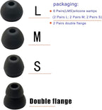 Silicone Earbuds Tips for Powerbeats Pro & 2/3 Replacement Eartips 8 Pairs - Image 3