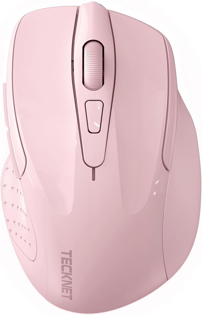 TECKNET Wireless Mouse Silent 4800 DPI Computer USB A & Bluetooth Mouse 6 by Tecknet