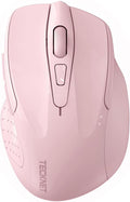 TECKNET Wireless Mouse Silent 4800 DPI Computer USB A & Bluetooth Mouse 6 by Tecknet